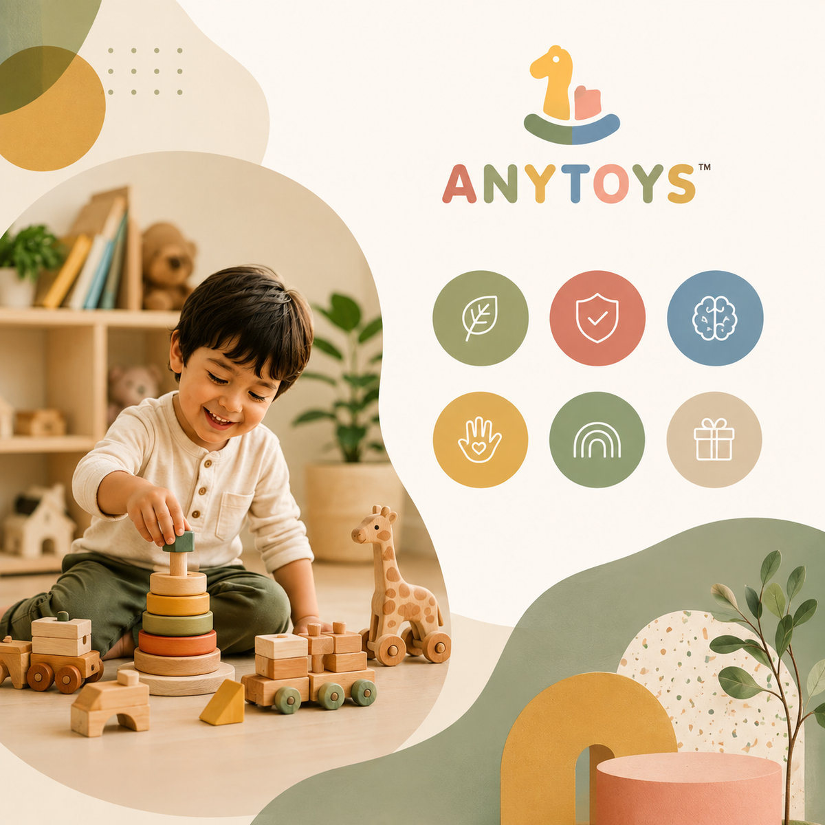 Discover ANTOYZ™, a premium wooden toy brand dedicated to creating safe, eco-friendly, and educational toys for babies, toddlers, and kids. Our thoughtfully crafted wooden toys encourage creativity, imagination, and hands-on learning while supporting healthy childhood development through meaningful play.