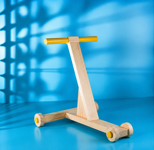 Wooden Ride-On Scooter